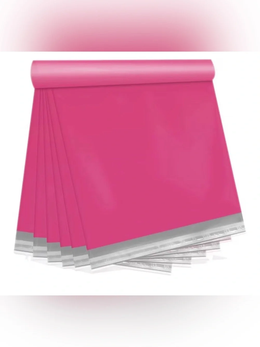 48pcs~Shipping Bag Bundle - Blue & Pink 9” x12” Bags w/Thank You Stickers ⭐️🆕⭐️